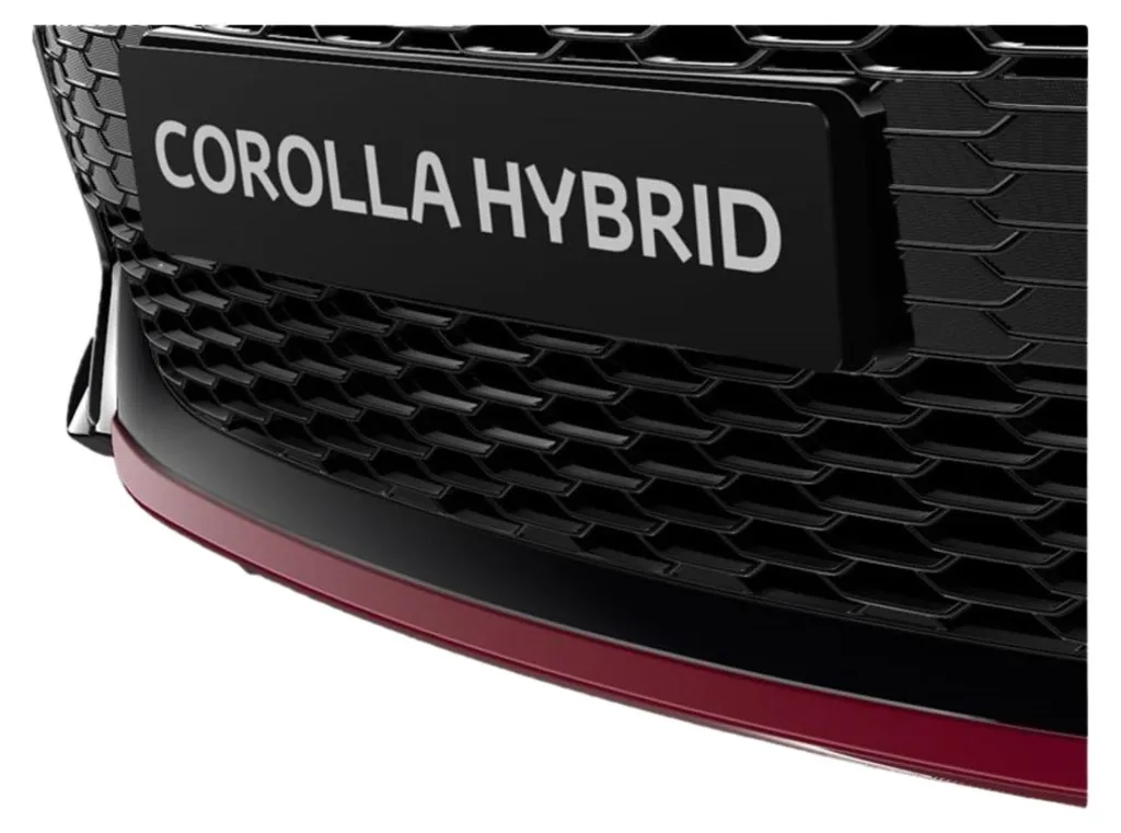 Garniture de Pare-chocs Toyota Corolla PW401-02000-DJ Qualité OE Noire