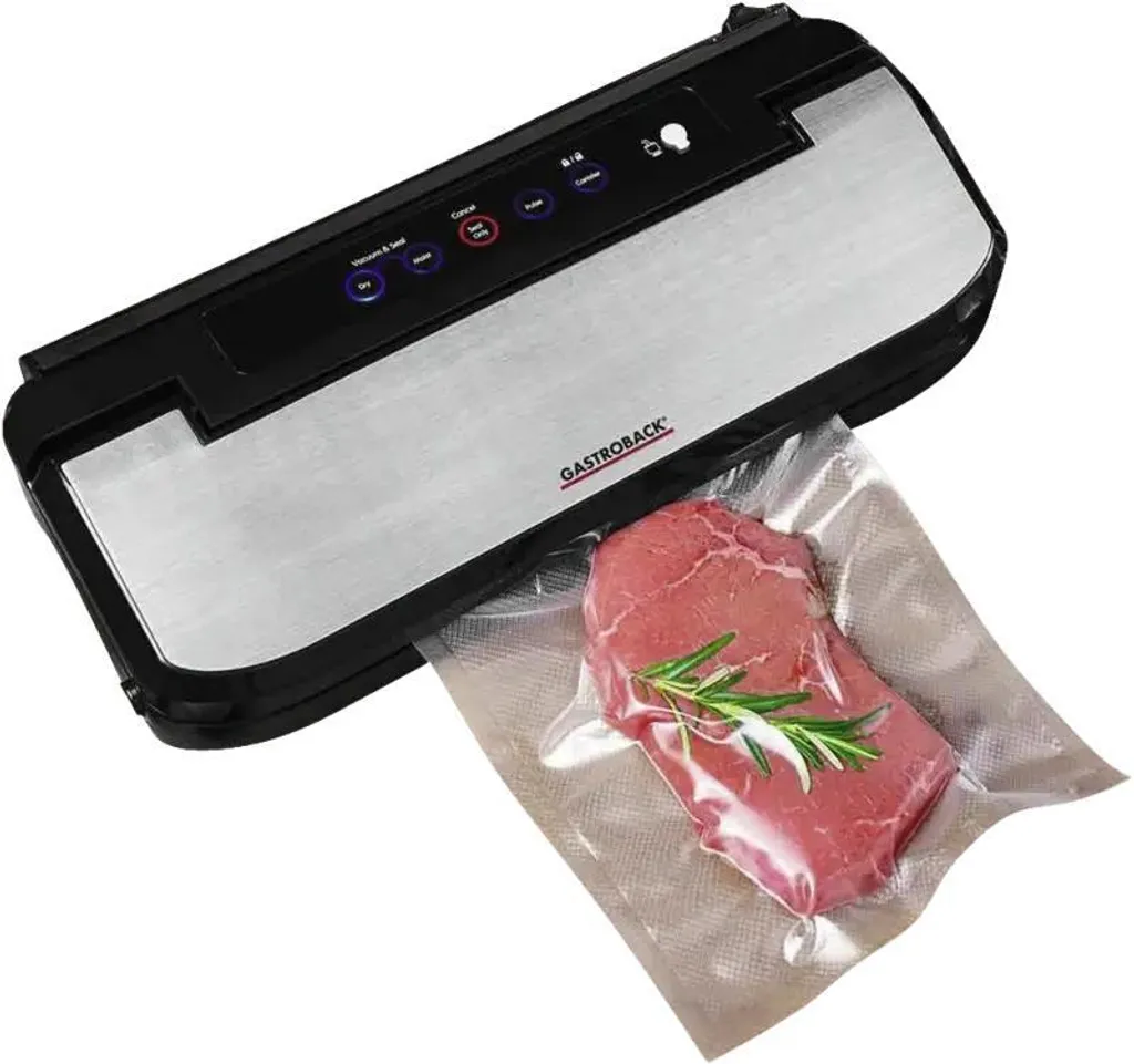 Conserver vos Aliments avec Gastroback Design Basic Sous Vide 800mbar