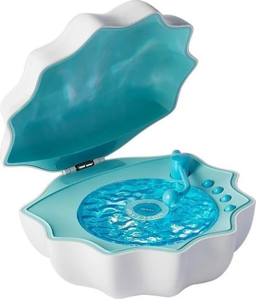 INF HY-M5 Lampada Proiettore RGB, Speaker Bluetooth, Luce Notturna LED con Specchio Blu