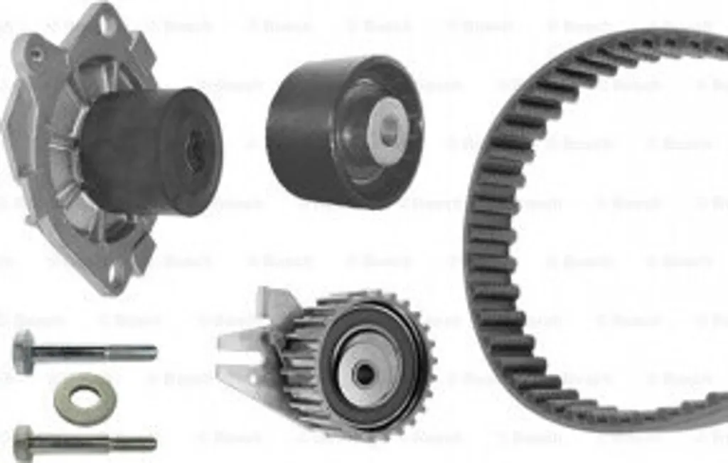 Kit Pompe à Eau + Courroie Bosch 1987948748 pour Fiat Doblo et Punto
