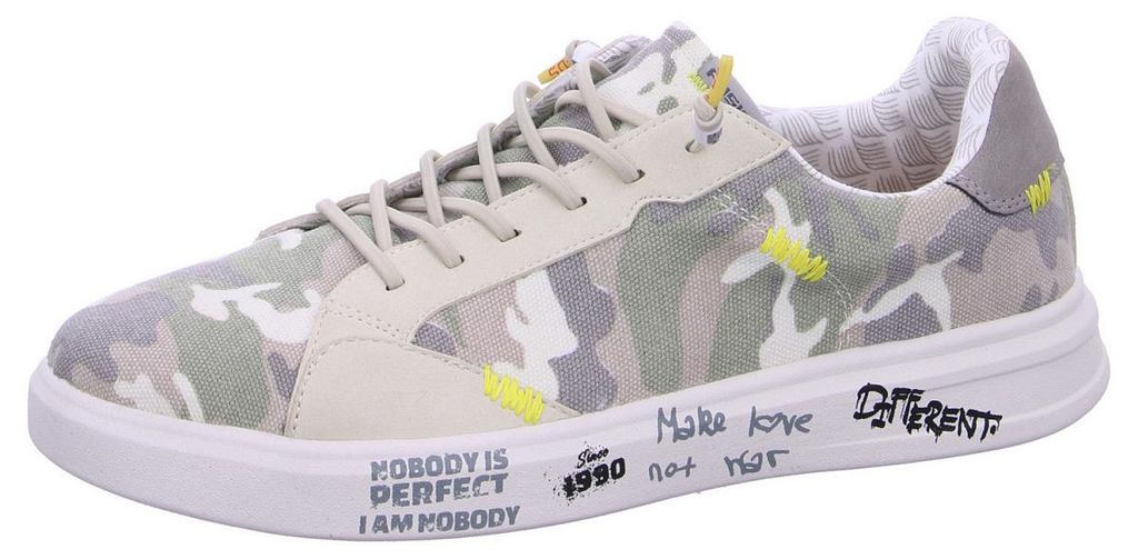 Grüner Sneaker für Damen und Herren, bietet federleichten Tragekomfort