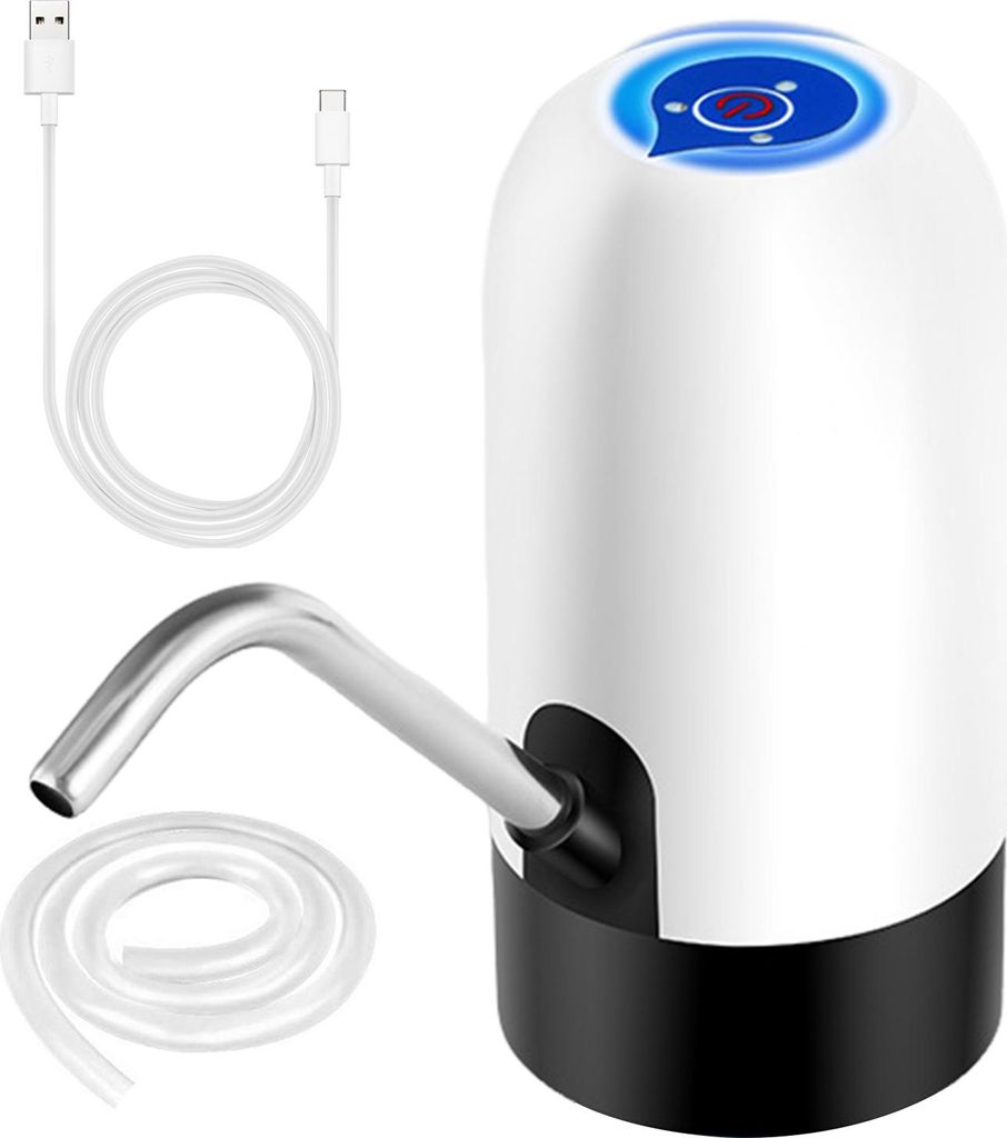 Elektrische Wasserpumpe, kabelloser Wasserflaschenspender, wiederaufladbare Trinkwasserpumpe über USB, tragbare Gaming-Pumpe für den Außenbereic...