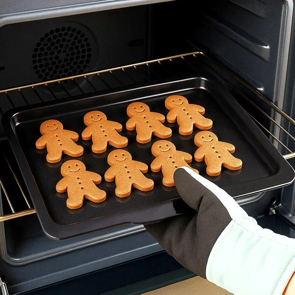 Set 3 Teglie Da Forno In Acciaio Inox – Antiaderenti, Lavabili In Lavastoviglie, 2 Dimensioni