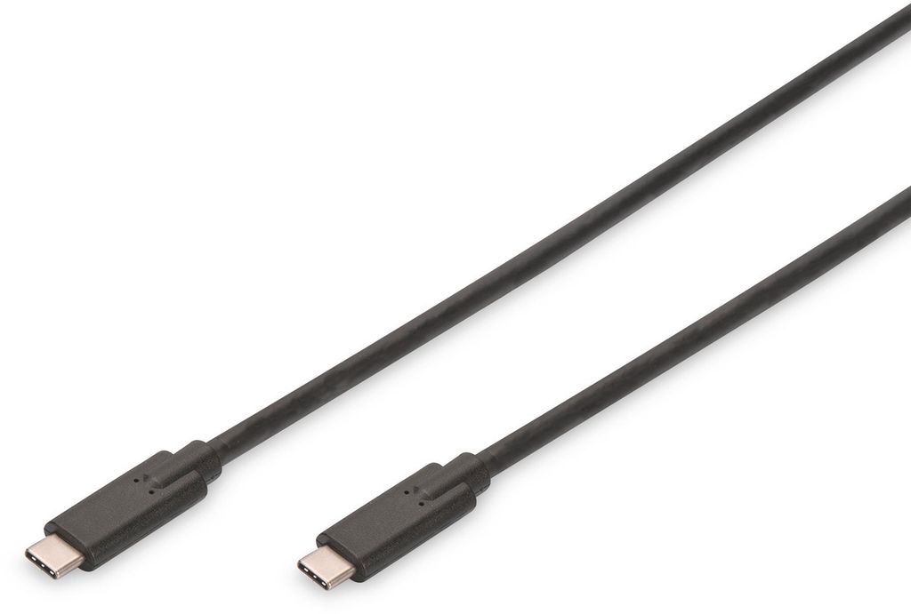DIGITUS USB 3.1 Anschlusskabel USB-C - USB-C Stecker 1,0 m