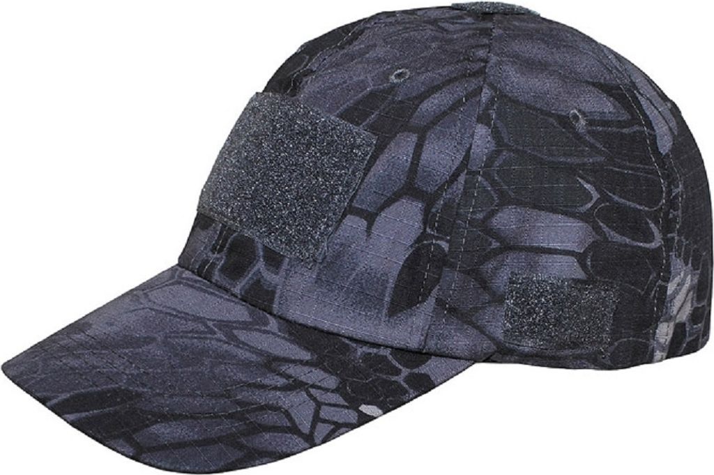 MFH Einsatz-Cap, mit Klett, snake black Produktbild 