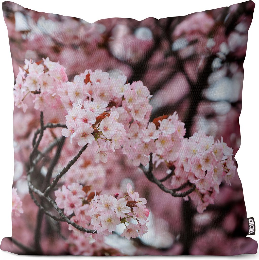 VOID Sakura Japan Cherry Blossem Kissenbezug Kissenhülle sofa couch wohnzimmer dekoration wasserfest Outdoor Garten Kissen bezug deko