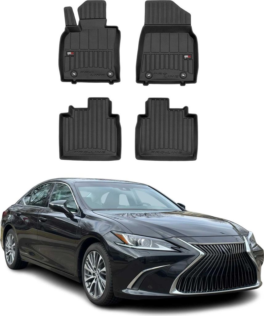 OMAC Tapis de sol en caoutchouc pour Lexus ES 2018-2025 Image du produit 