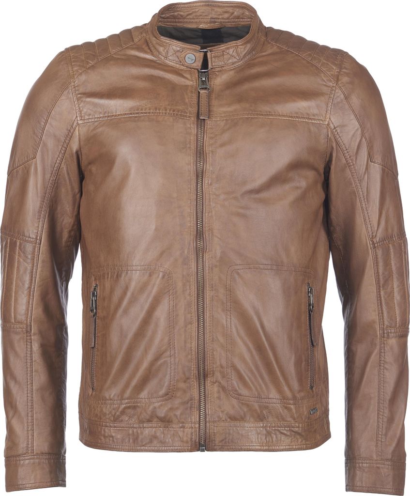 Maze Lederjacke Jack Herren hazelbrown M Produktbild 