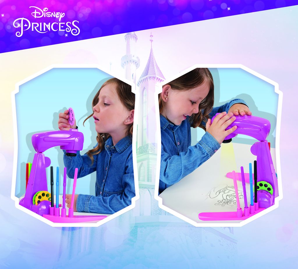 Prinzessin Zeichenschule mit Projektor Produktbild 5