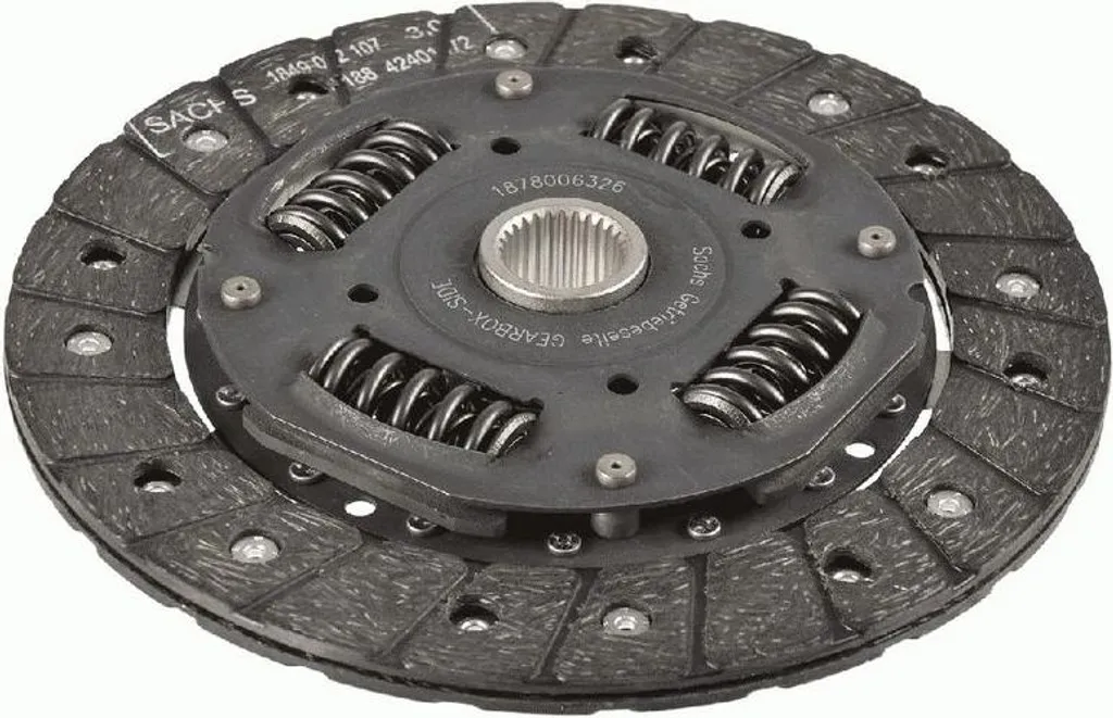 SACHS 1878 006 326 Disque d'embrayage OE 03D141031D pour Polo et Fabia