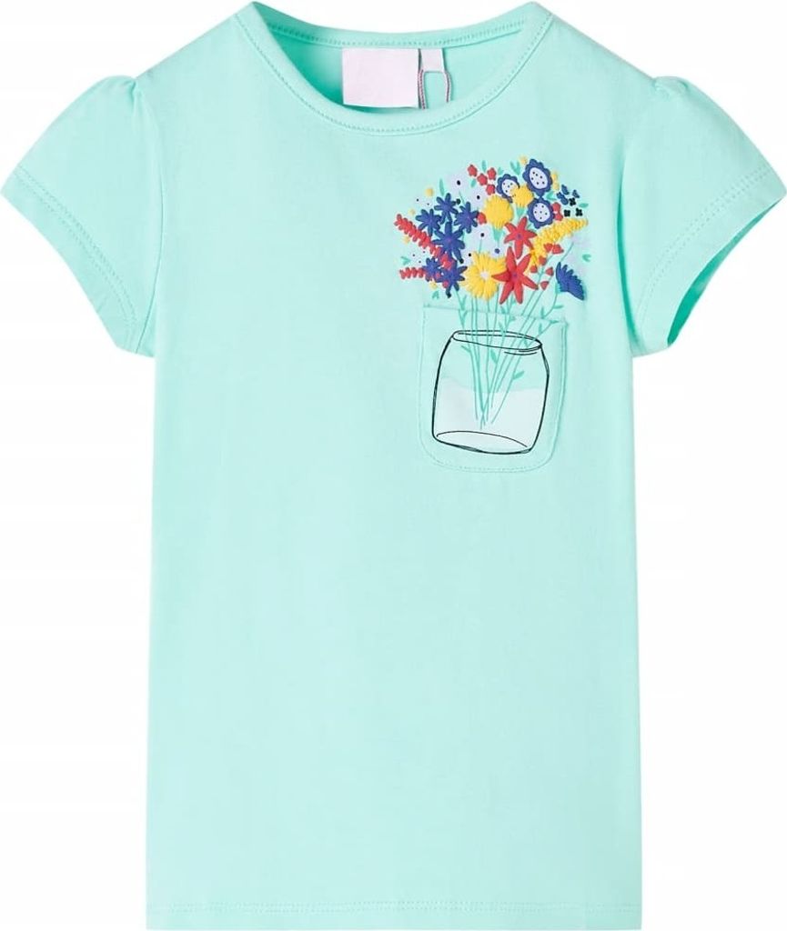 "Spring Sale"Kinder-T-Shirt - Modernes und langlebige - Helles Minzgrün 140 Promotion883027 - Arbeitshosen