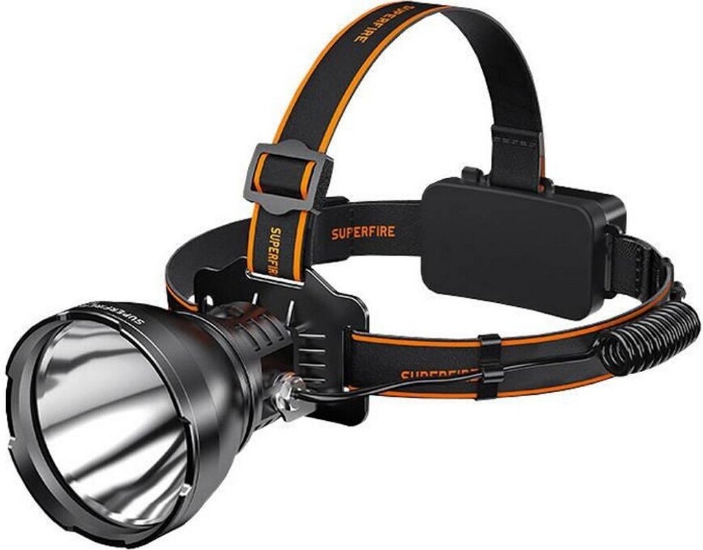 Superfire HL60 headlamp flashlight - 2300 lm, 4 modes, 330 Obrázok produktu 
