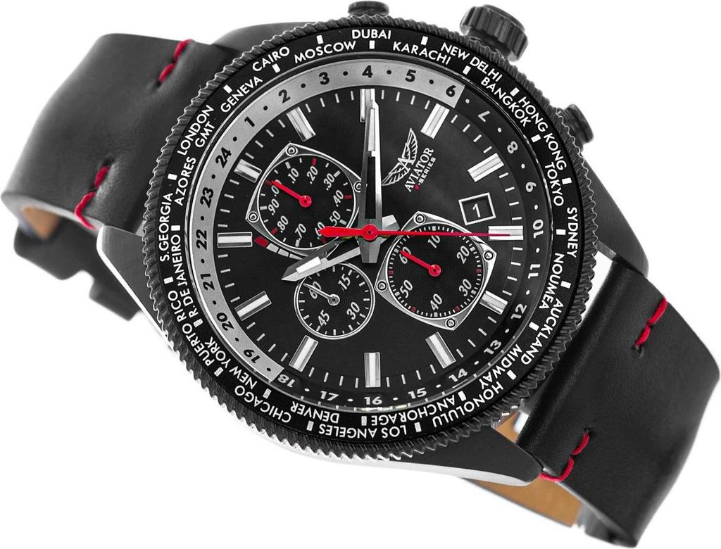 Aviator F-Series Black Eagle AVAW9485  Schwarz - Große one Produktbild 