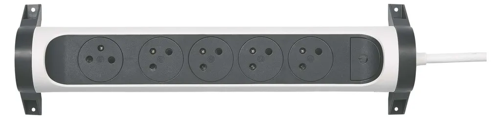 Multiprise 5 prises Legrand : solution rotative pour câbles emmêlés