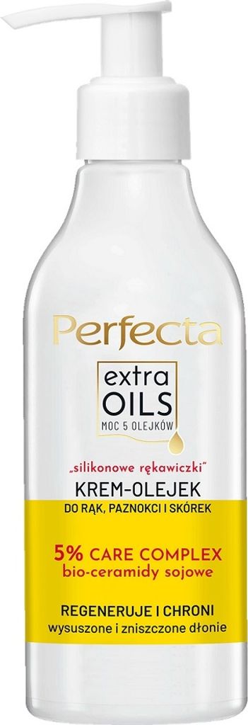 Perfecta Extra Öle """"Silikonhandschuhe"""" Creme-Öl für Nägel und Nagelhaut, 195 ml