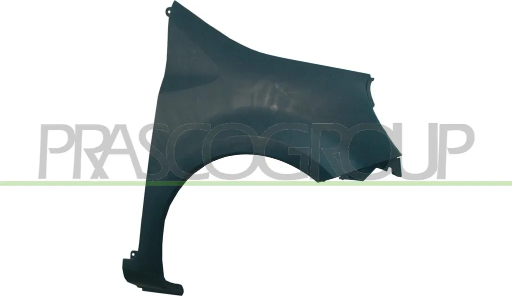 Aile droite PRASCO en acier pour Renault Modus - Ajustement parfait