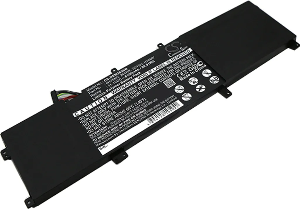 Batterie Ordinateur Portable pour Dell XPS 15 9530 et Precision M3800