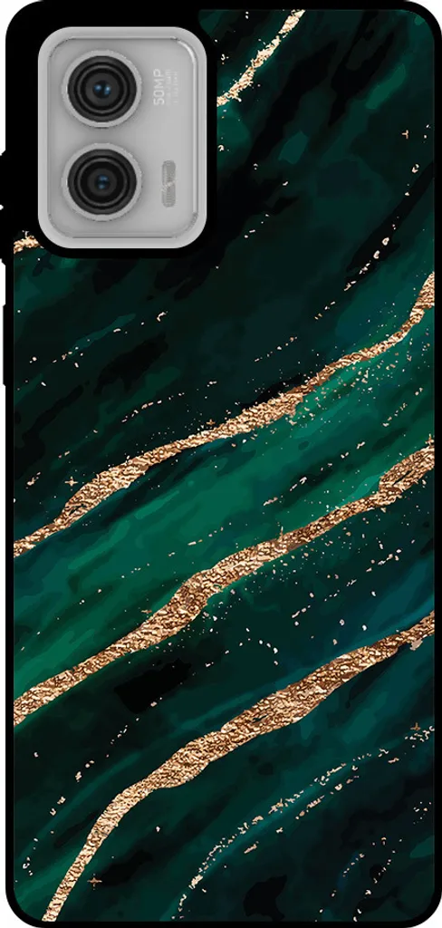 Custodia Motorola Moto G73 Resistente Marmo Verde | Smartphonica TPU