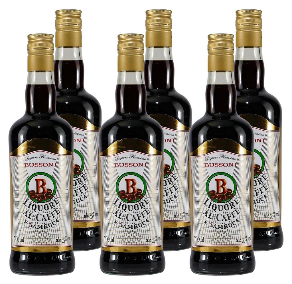 Bussoni Sambuca Cafe (6 x 0,7L) Produktbild 