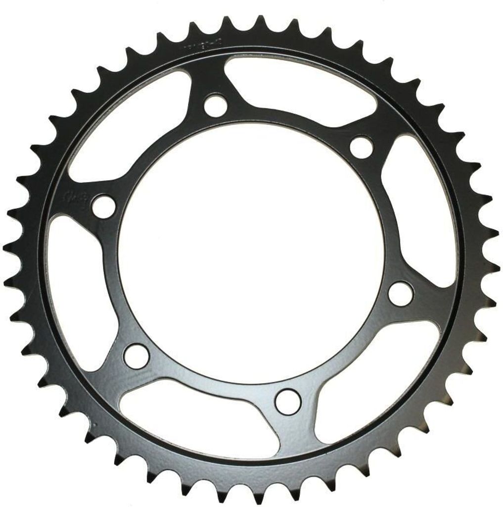 Kettenrad 43 Zähne Teilung 520 Typ JTR1490 SCHWARZ für Honda NSR 250 R // Kawasaki EN 500 / W 800 // Suzuki GSX-R 750