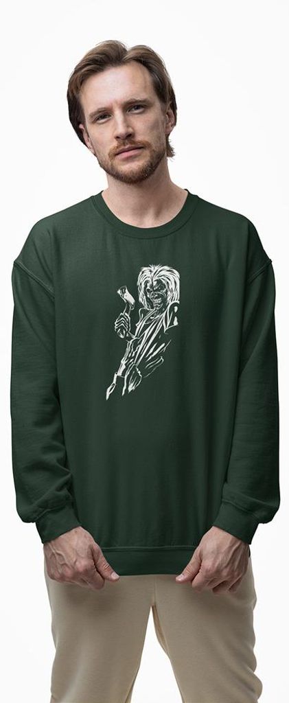 D&B Design Uni Pullover SWZN00001 Eddie Waldgrün-Größe 2XL