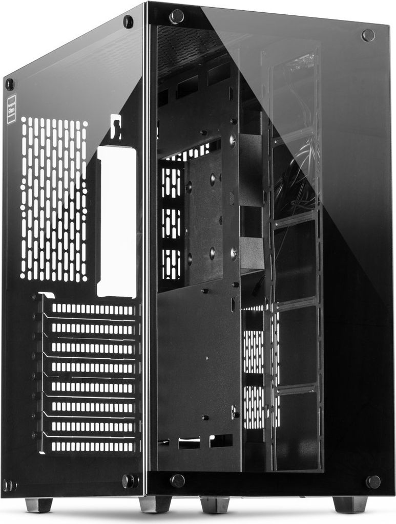 Inter-Tech C-701 Panorama - Full Tower - PC - Schwarz - ATX Produktbild