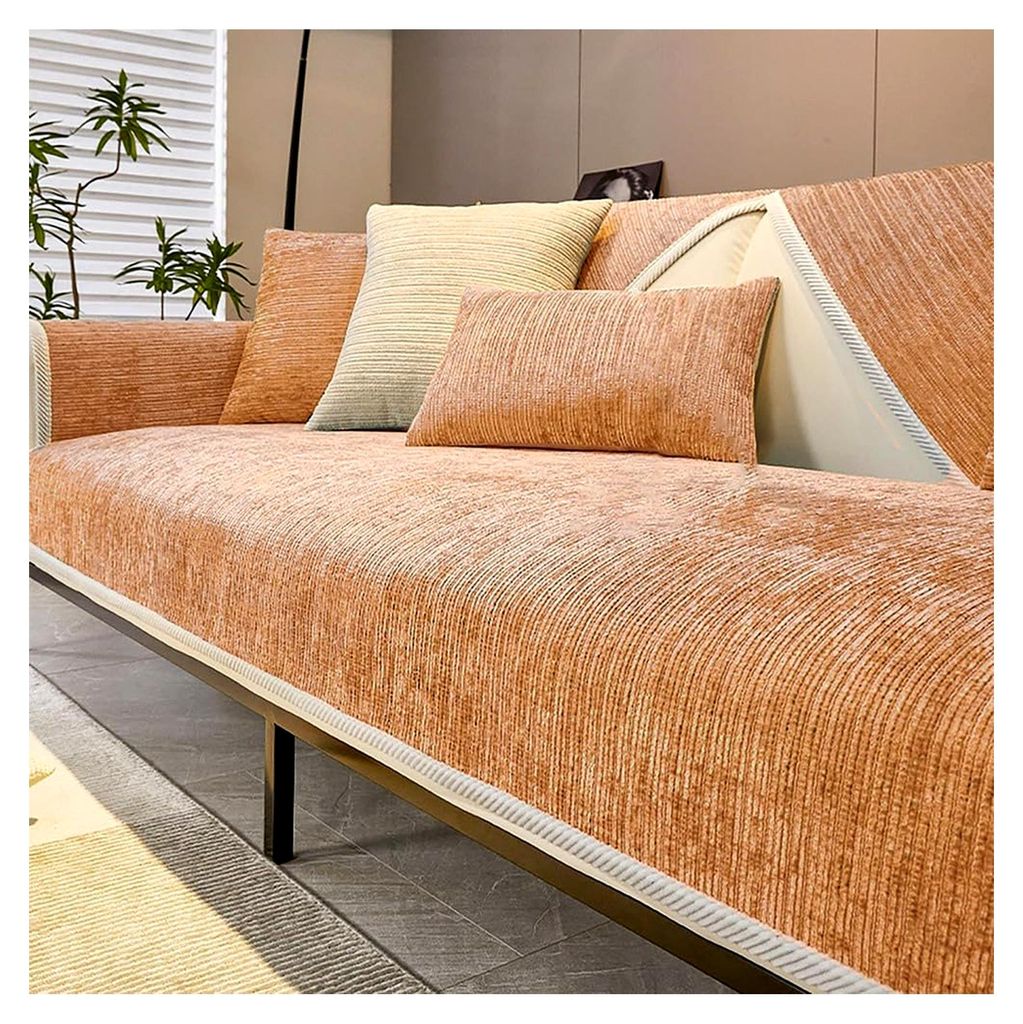 Sofaüberzug - Couchüberzug L-Form 1/2/3/4-Sitzer, Sofabezug für Ecksofa, rutschfeste Sofaschoner, Sofadecken für Sitzfläche, universeller Übe...