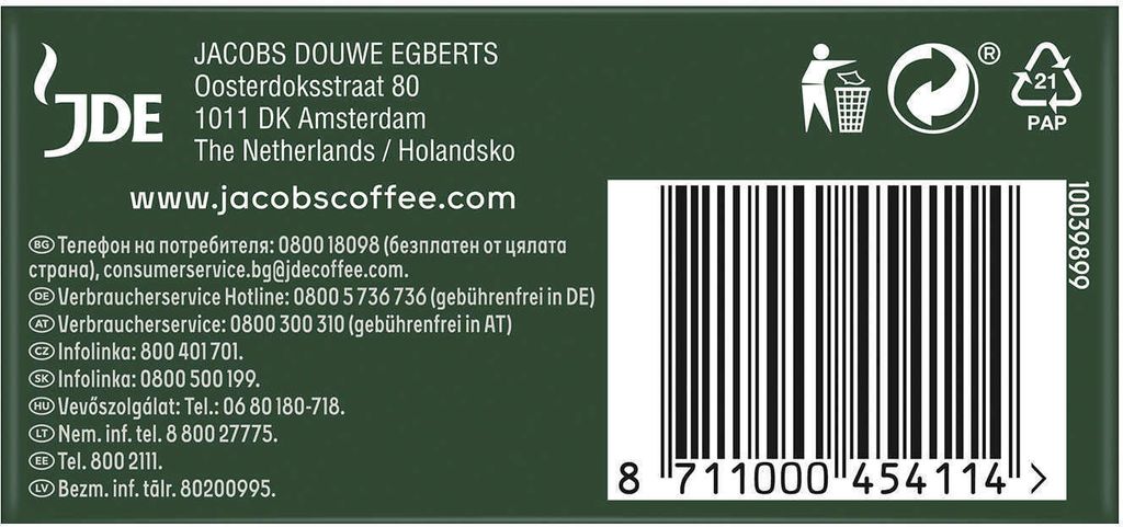 JACOBS Löskaffee Typ Cappuccino 10 x 8 Sticks - 80 Getränke Produktbild 10