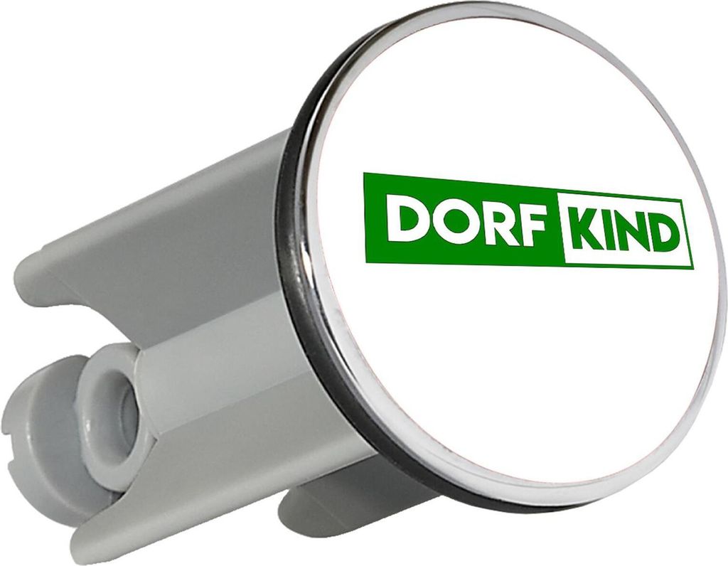 Hellweg Druckerei Waschbeckenstöpsel Dorfkind Modern Geschenk Stopfen 4cm für Waschbecken Abflussstopfen Dorfkind Modern Präsent