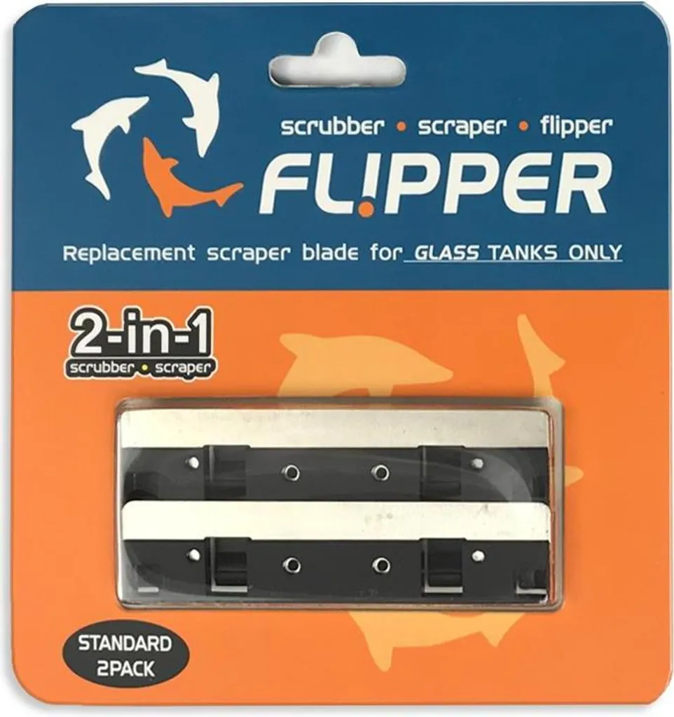 Flipper Rb Lame Acier Standard 2 Pcs - Lames de Rechange Haute Qualité
