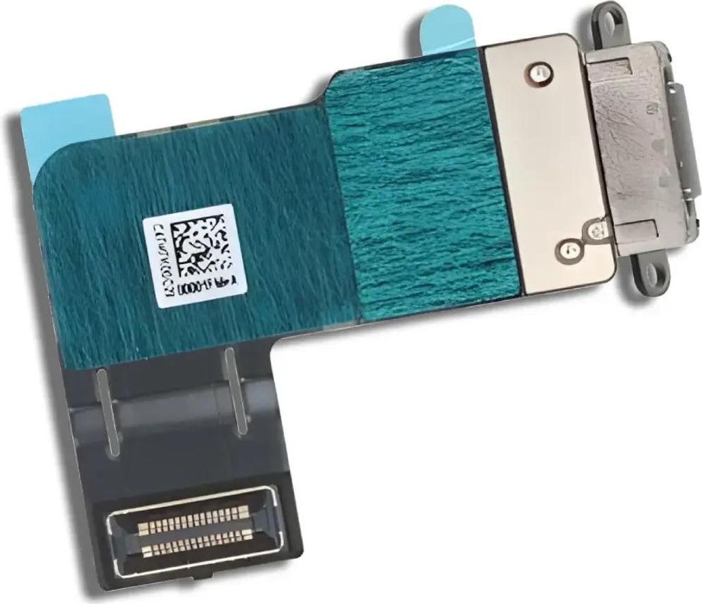 Ersatz USB-C Ladebuchse mit Flexkabel für iPad Air 6 11.0 2024, iPad Air 7 11.0 2025 (A2902, A2903, A3266, A3267) Grau