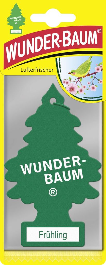 Wunderbaum 134215 Lufterfrischer Frühling Grün Blumen Duft Produktbild 