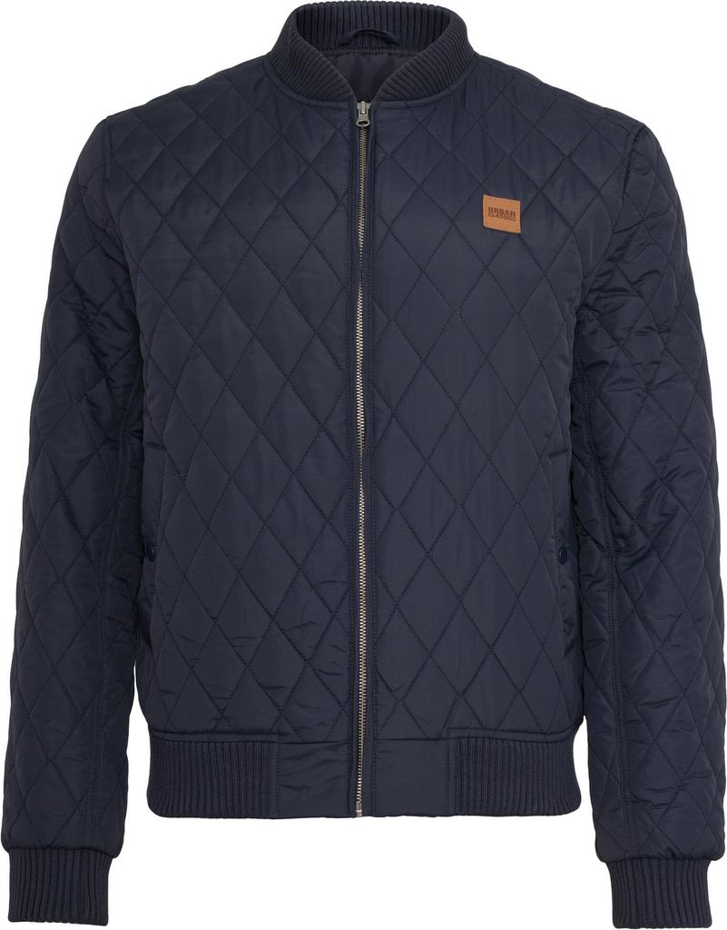 Urban Classics - DIAMOND Nylon Steppjacke navy - XL Produktbild 