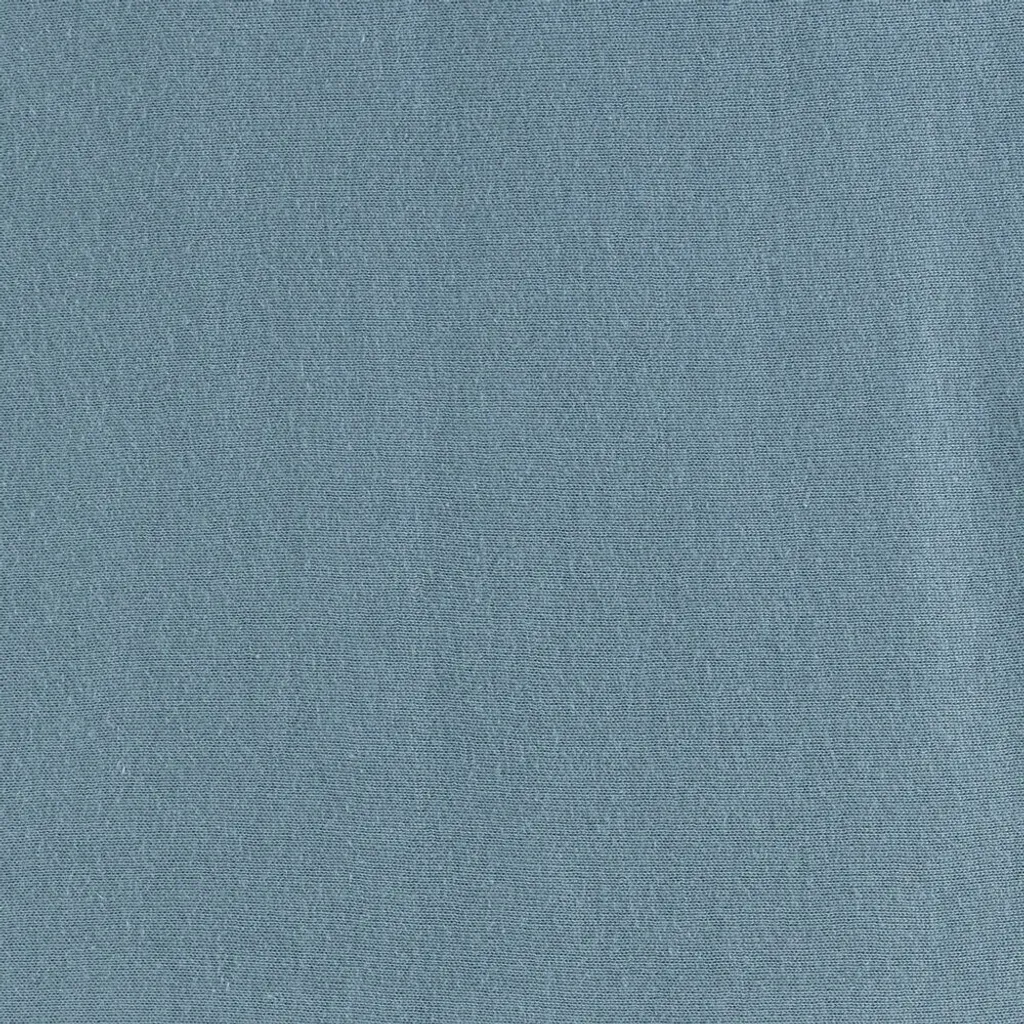 Drap housse infroissable bleu 220x200 coton jersey bonnet de 30cm - 6