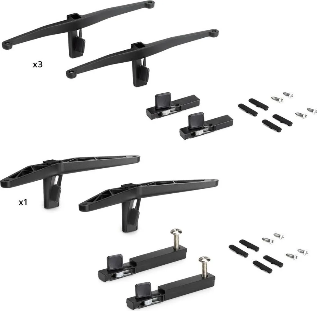 Système de fixation Kit Zero pour tablette bois et module de rangement