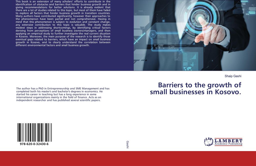 Barriers to the growth of small businesses in Kosovo.