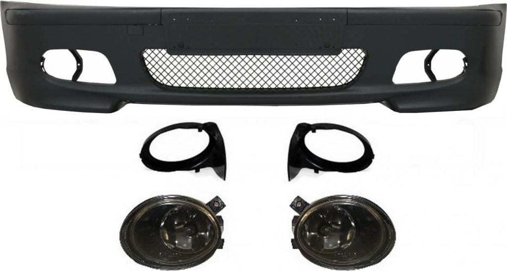 Frontstoßstange für BMW E46 1998-2004 M-Technik M-Sport Look Rauch Nebellichter.