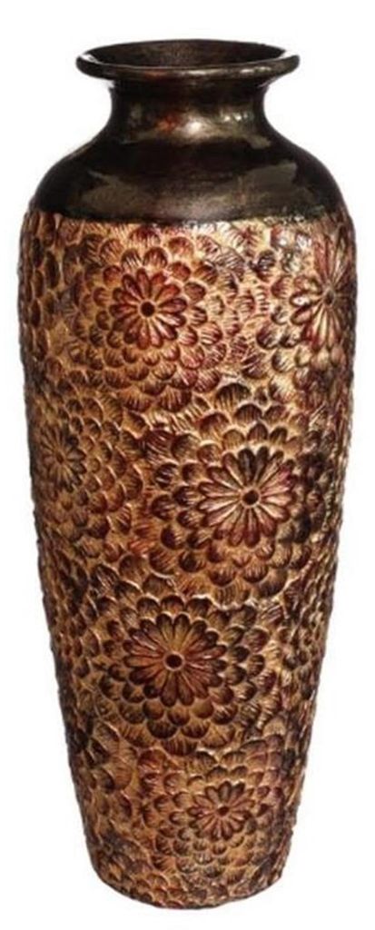 Ideen 4 Jahreszeiten Dazzle Vase Blume braun ø15xh41cm