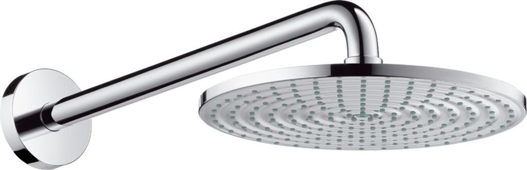 hansgrohe Raindance S Kopfbrause 240 1-jet mit Brausearm EcoSmart 9 l/min, chrom, 27461000