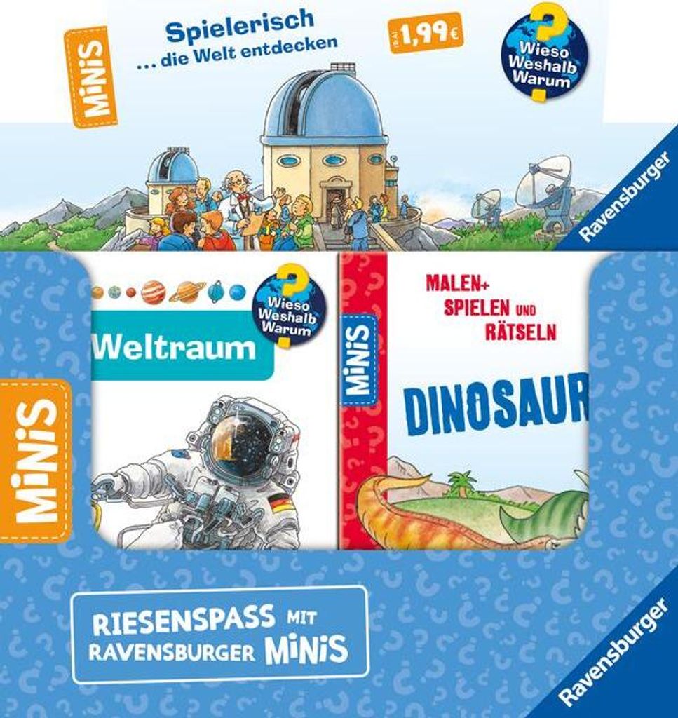 Verkaufs-Kassette "Ravensburger Minis 23 Wieso? Weshalb? Warum?"