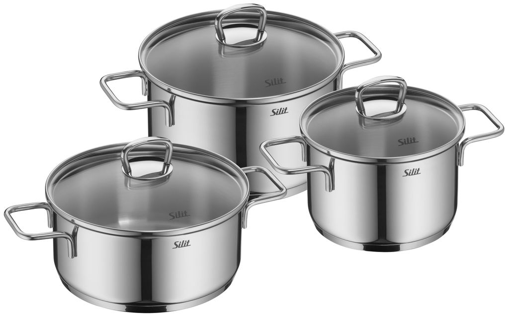 Silit Alicante Topf Set 3 teilig 3201019675 4004633305385 Immagine del prodotto 