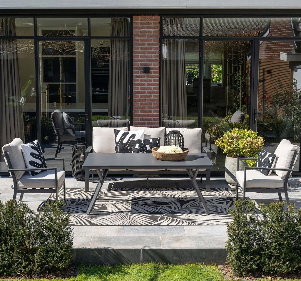 Garden Impressions Sergio Lounge-Dining sofa set - 4-teilig Produktbild 