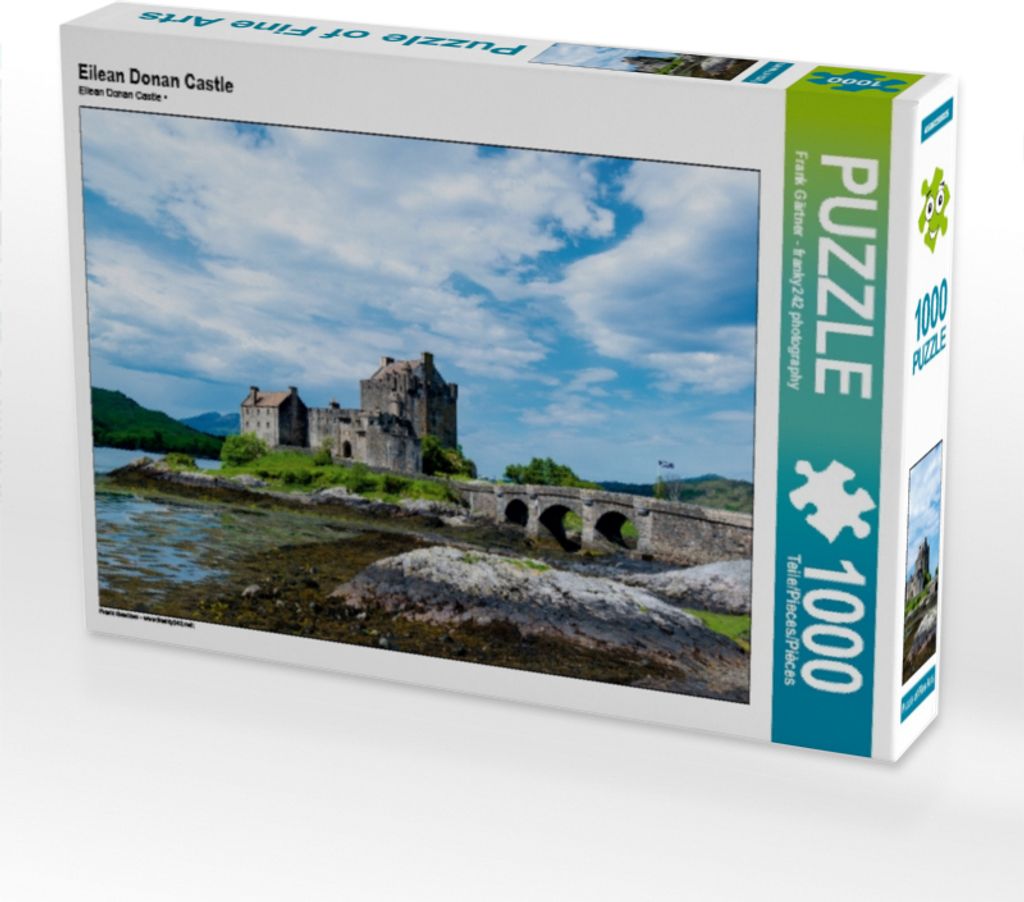 Calvendo Eilean Donan Castle 1000 Teile Puzzle quer 640x480mm, Gärtner - franky242 photograph; 7338901