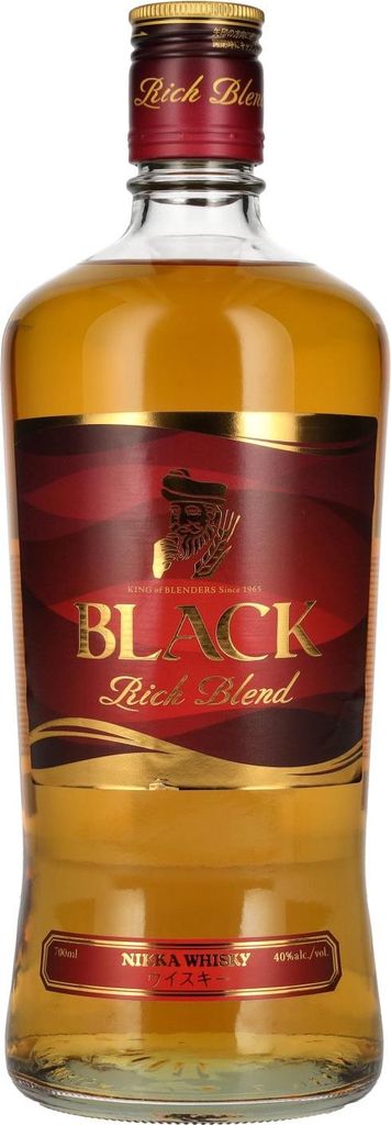 Nikka BLACK Rich Blend Whisky 40% Vol. 0,7l