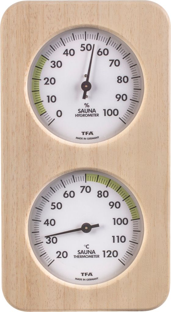 TFA Dostmann 40.1004.02 Oslo Sauna Thermometer Hygrometer Produktbild 