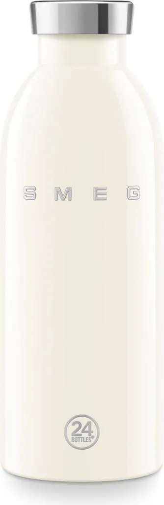 Smeg WBF01CR Borraccia Acciaio Inox 500ml Crema - Idro-Sostenibile