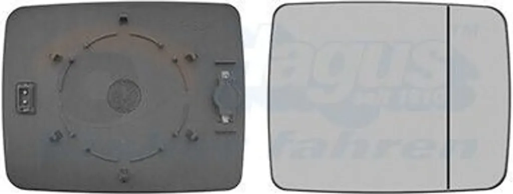 Miroir de rétroviseur droit pour Mercedes Classe G - VAN WEZEL 3099838