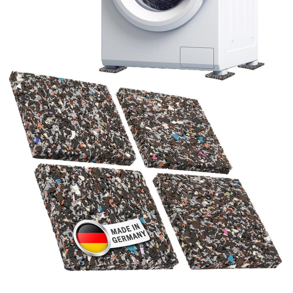 ECENCE Schwingungsdämpfer-Pads als Waschmaschinen Unterlage Produktbild 