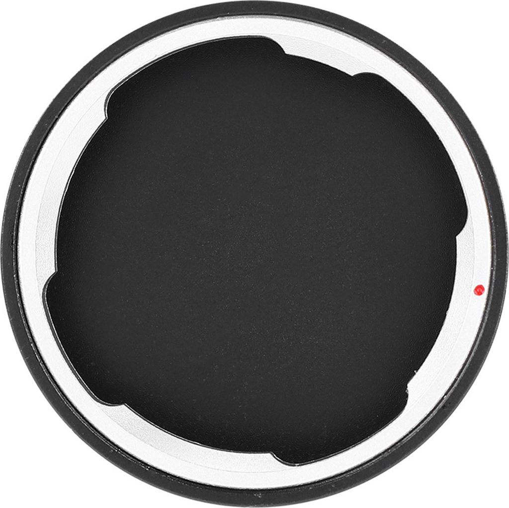 Akozon Kamera-Rckdeckel, Hinterer Objektivdeckel aus Metall, Kamera-Objektivdeckel fr Leica M-Mount-Kameraobjektive, Fotozubeh?r (Schwarz)