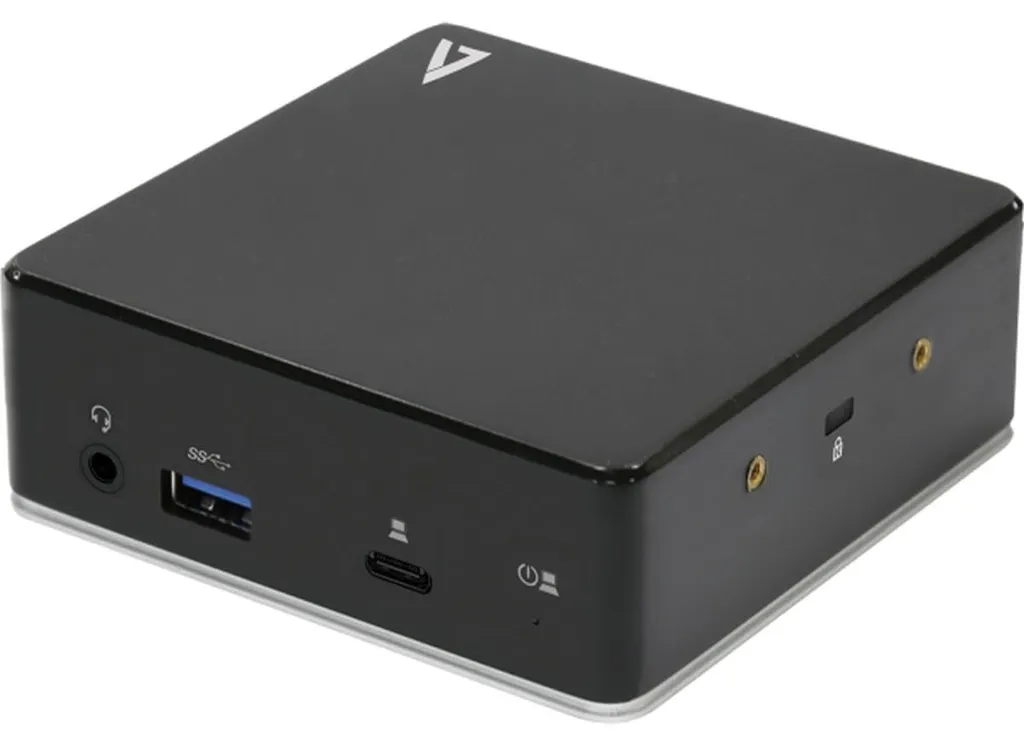 V7 UCDDS1080P Station d'accueil USB-C avec Sortie Vidéo Full HD 1080P